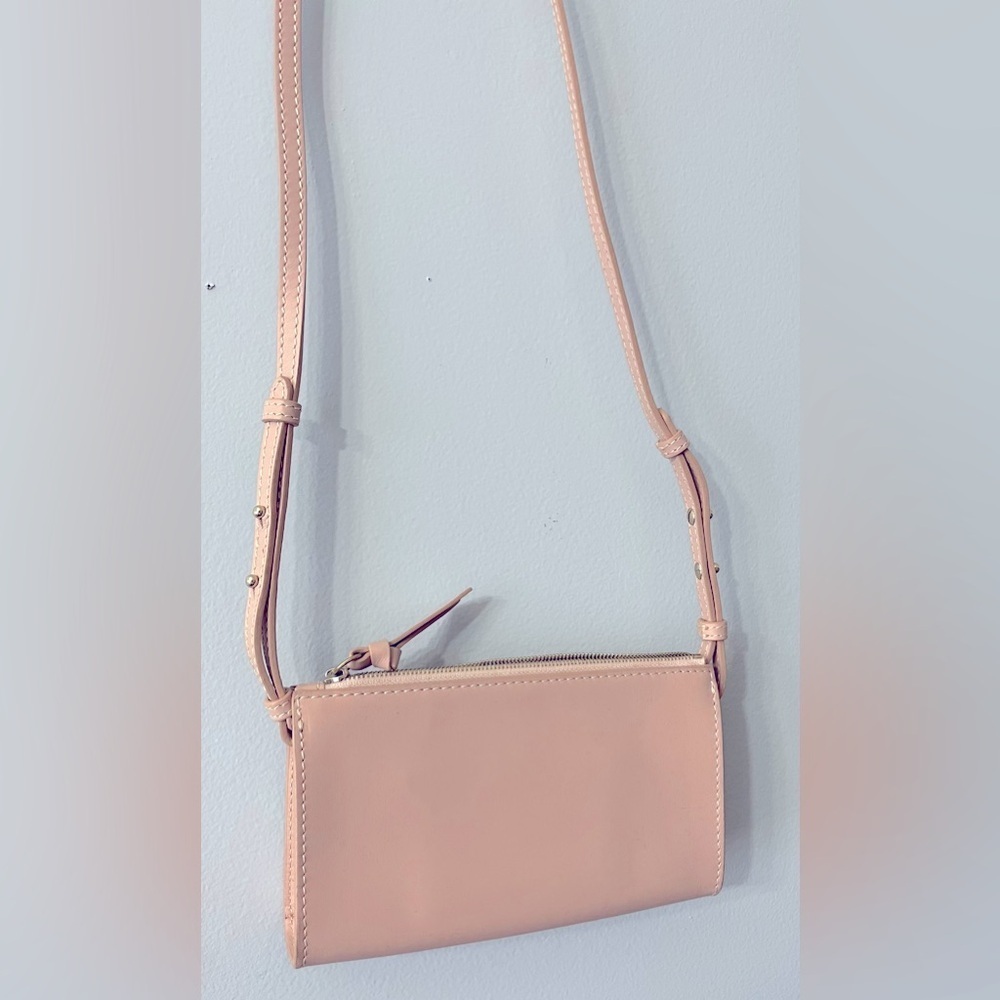 Frame les second mini crossbody pink purse leather made in Italy! Like new!! - Picture 6 of 16